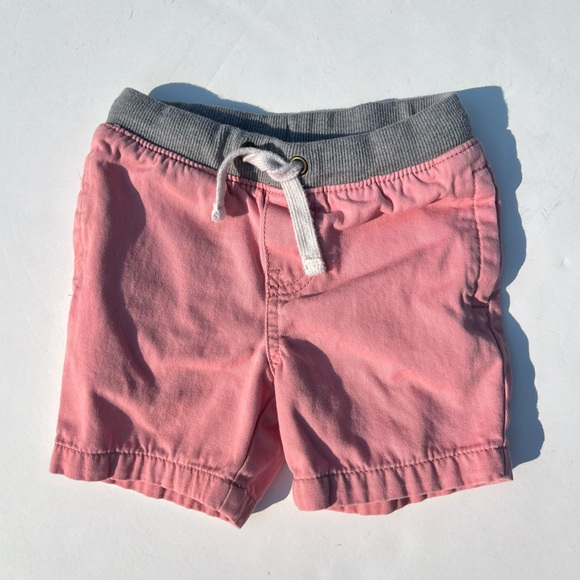Cat & Jack Other - Cat & Jack Pink and Gray Elastic Waist Shorts
